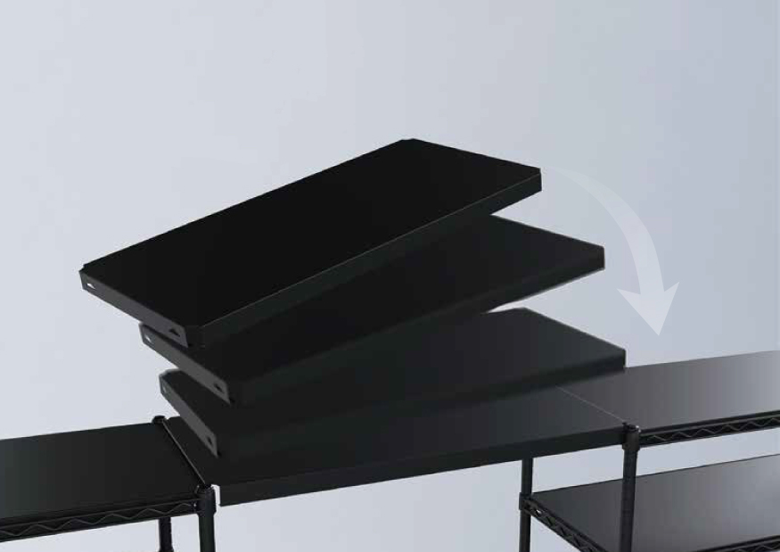 フラット天板 × フレーム構造