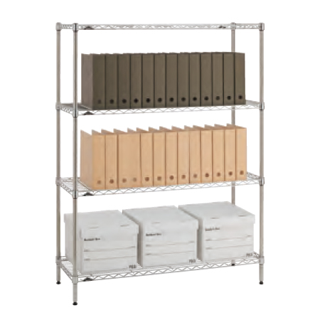 クローム ワイヤーシェルフ