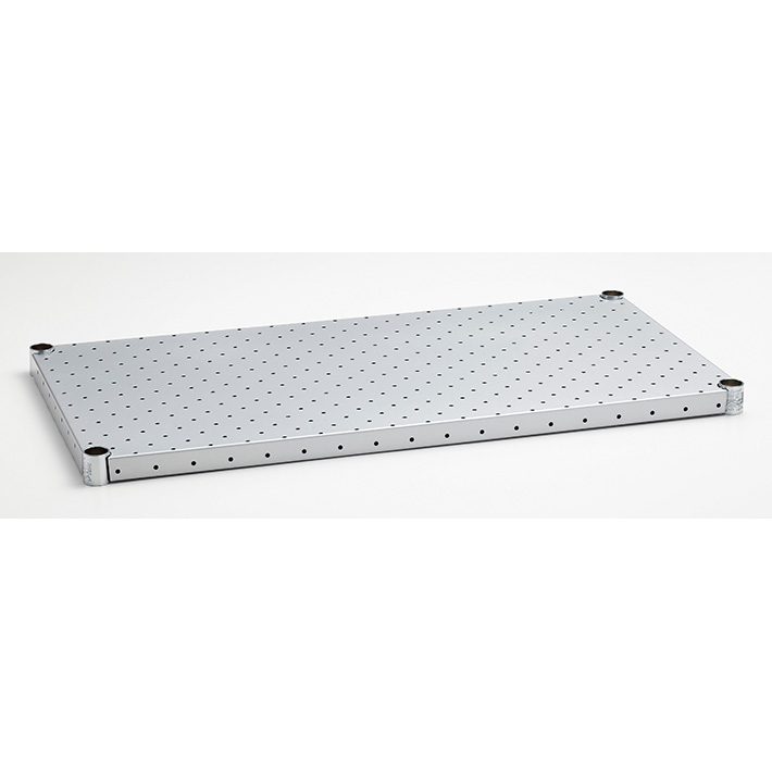 【アウトレット商品】 ホームエレクター パンチングシェルフシルバー W450×D450mm 1枚 【家庭用】