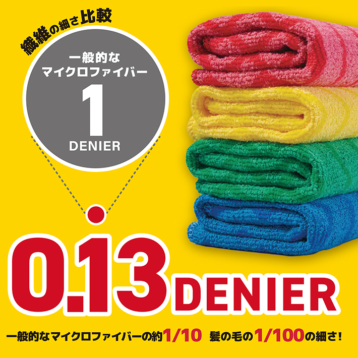 ラバーメイド マイクロファイバークロス（多目的用）W406×D406mm グリーン
