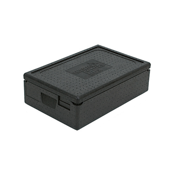 サーモ フューチャー ボックス GN1/1 エコノミー W600×D400×H180mm ブラック 【業務用】
