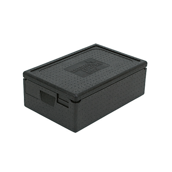サーモ フューチャー ボックス GN1/1 エコノミー W600×D400×H230mm ブラック 【業務用】