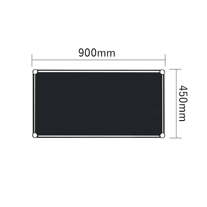 ベーシックシリーズ フラットシェルフ W900×D450mm 天板（連結用）・ブラック 1枚