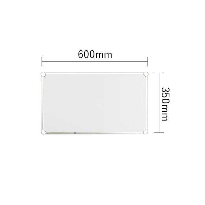 ベーシックシリーズ フラットシェルフ W600×D350mm 天板（連結用）・ホワイト 1枚