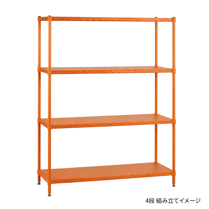ベーシックシリーズ フラットシェルフ W900xD450mm シェルフ・オレンジ 1枚（公式オンラインショップ限定品）