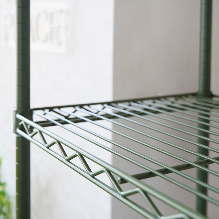 ベーシックシリーズ ワイヤーシェルフ W900xD450mm オリーブグリーン 1枚（数量限定品）