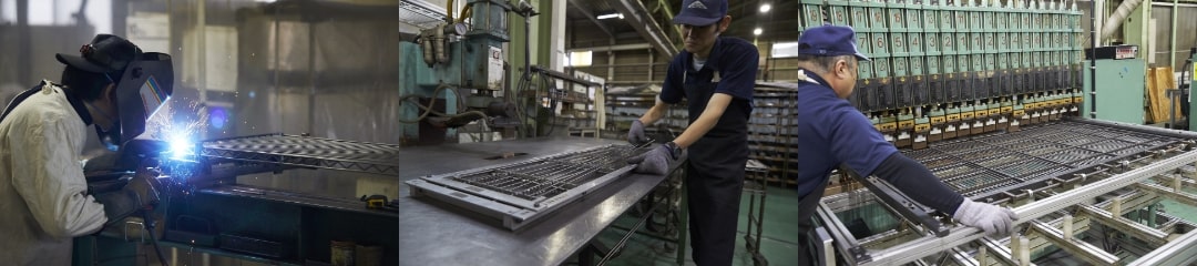 オーダーシェルフ製作風景