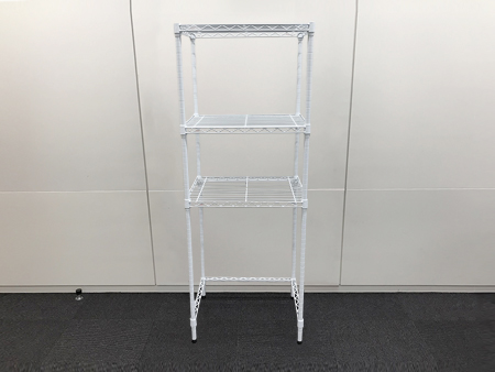 ラックを立てたままトライ